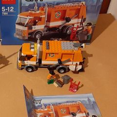 LEGO City 7991 Recycle Truck. Used and discontinued set 2007 in good condition.