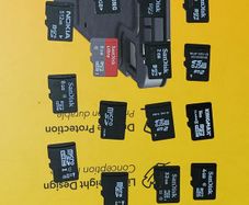 15 various micro sd cards