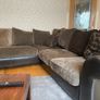 Leather corner suite Image 3