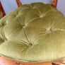 Vintage Upholstered Dining Chairs Image 2