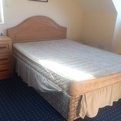 4ft 6 divan bed and mattress