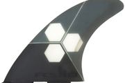 FCS II Medium AM PC + Aircore Surfboard Fins Grey