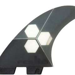 FCS II Medium AM PC + Aircore Surfboard Fins Grey