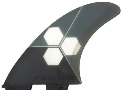 FCS II Medium AM PC + Aircore Surfboard Fins Grey