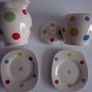 Martin Gulliver Polka Dot Home Cookware Teapot/Cups/Jug/Sugar Bowl Image 4
