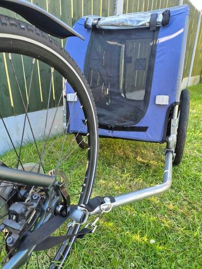 Pet bicycle trailer