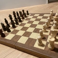 25 x Wooden Chess and Draughts Sets