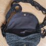BNWOT - A Lovely Dark Grey Bag - Long Shoulder Strap - Zip Close plus Pop Fastener - E Image 4