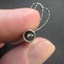 Silver pendant and chain Image 3