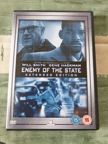 Enemy of the State 1998 DVD Tony Scott Will Smith Gene Hackman Regina King