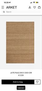Large Jute Rug
