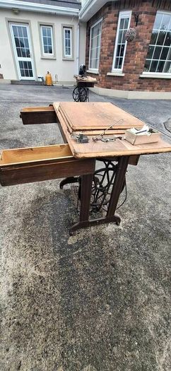 Antique Singer sewing machines x 2