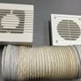 4" Fan with Timer Ducting and Grill Set Image 4