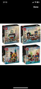 Lego micro ninjago sets 1-4 brand new and sealed