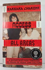 Barbara Charone access all areas proof copy book