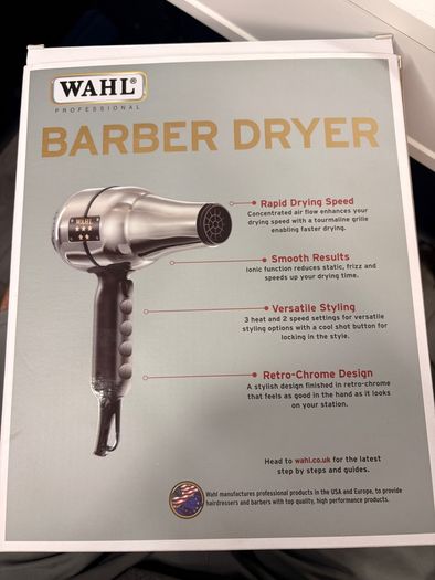 wahl hair dryer