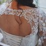 Wedding dress size 18, A-line, Sleeves, Corset + Veil Image 3