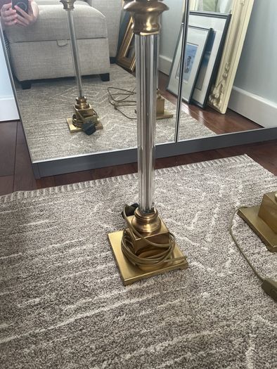 2x Matching table lamps