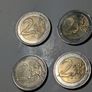 4 x Collectable 2 Euro coins. Image 6