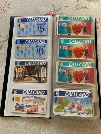 call cards, Irish, UK and some international many Mint