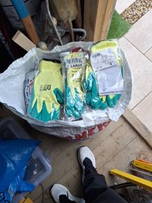 builders gloves size 10 xL