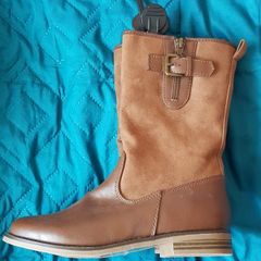 Girls Brown Boots