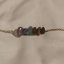 Handmade Chakra Brass Bracelet Image 4