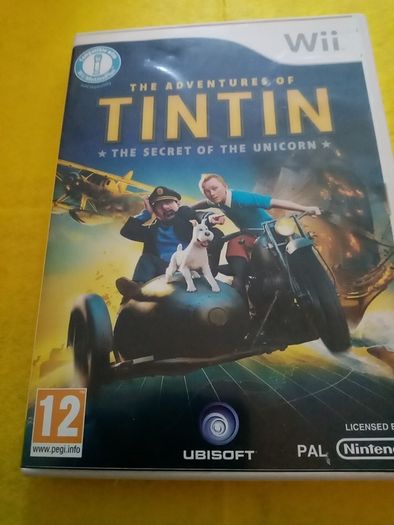 The Adventures of Tintim The Secret of the Unicorn Wii Games