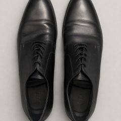 Black Formal LaceUp Shoes