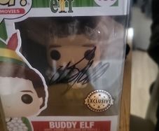 Funko pop Buddy elf signed by will ferrell with coa