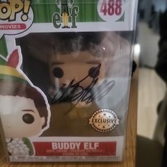 Funko pop Buddy elf signed by will ferrell with coa
