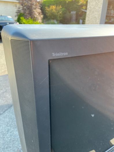 Sony Trinitron CRT Retro Gaming 4:3