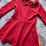 12-18m, Next Flowy Flare Red Dress Image 2