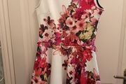 Floral dress size 10