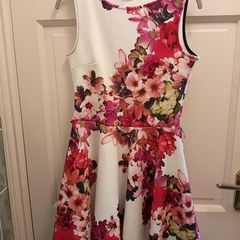 Floral dress size 10
