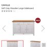 Kitchen table, 4 chairs, matching side board & tall unit Image 7