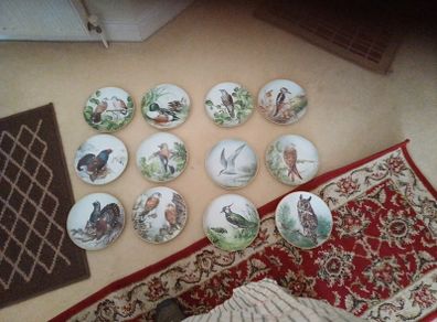 1984 Franklin Mint Bird Plates