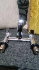 Bathroom or kitchen jasmin by sonas chrome taps with flexes new in boxes