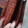 Vintage crocodile purse Image 4