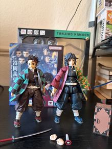 Demon slayer figures tanjiro giyu