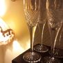 Waterford Crystal Irish  Lace Flute Glasses X 4 Image 5