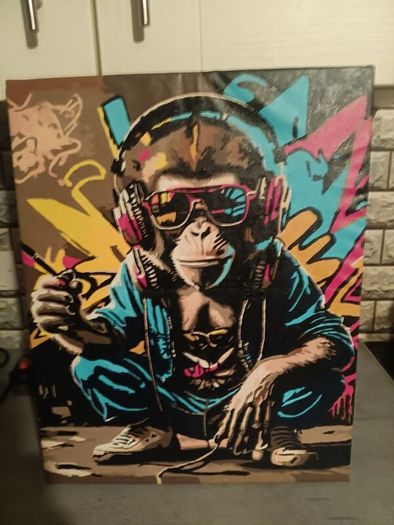 Canvas painting