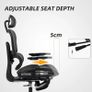 Multi-Adjustable Mesh Office Chair - Black Image 5