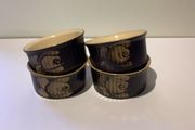 Vintage Denby Bakewell stoneware ramekins x4