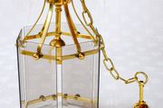 Bevelled Glass Pendant Lampshade