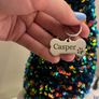 Personalised Engraved Silver Dog tag Image 2