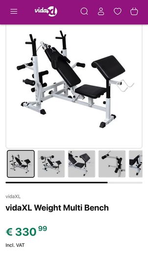 New Condition Life Time Weights Bench Bar & More