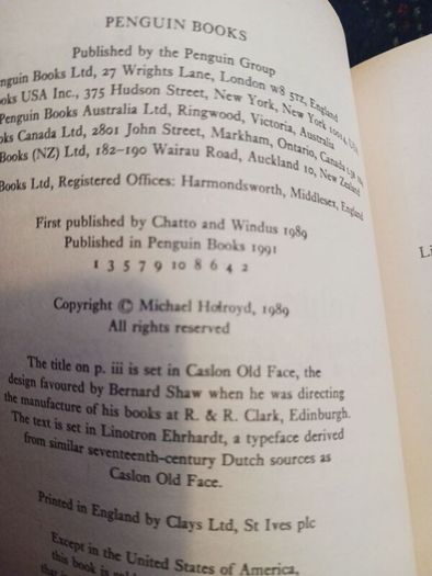 Bernard Shaw/ Michael Holroyd/penguin/ in 3 Vol.