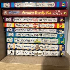 Diary of a wimpy kid set of books