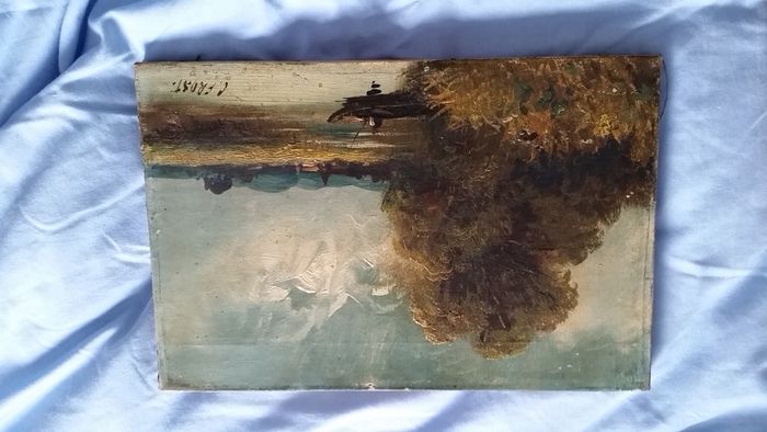 George Frost oil on canvas - circa 1818